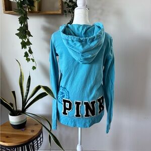PINK Victoria's Secret vintage Aqua Hoodie